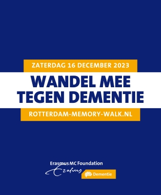 Meld je nu aan voor de Rotterdam Memory Walk 2023