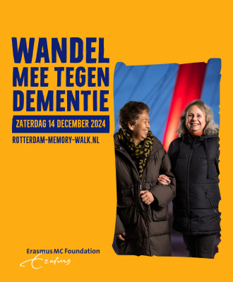 Samen tegen dementie - Rotterdam Memory Walk 2024