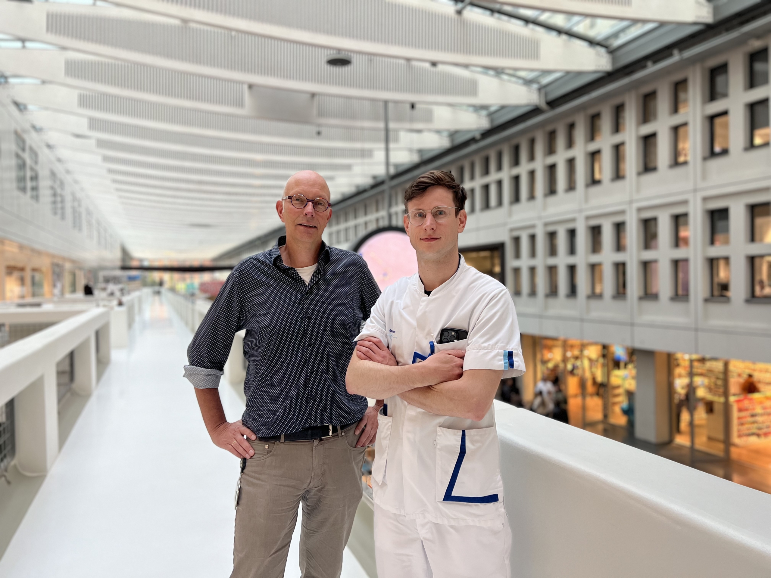 Jaap van Hellemond en Niek Achten deden onderzoek naar de bioticabarometer